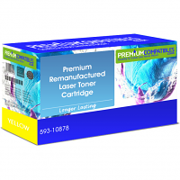 Premium Remanufactured Dell 61NNH Yellow High Capacity Toner Cartridge (593-10878)