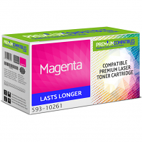 Compatible Dell WM138 Magenta High Capacity Toner Cartridge (593-10261)