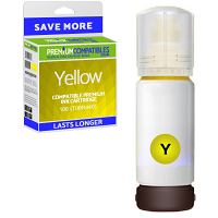 Compatible Epson 106 Yellow Ink Bottle (C13T00R440)
