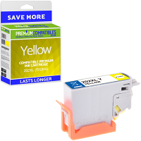 Compatible Epson 202XL Yellow High Capacity Ink Cartridge (C13T02H44010) T02H4 Kiwi