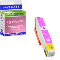 Compatible Epson 24XL Light Magenta High Capacity Ink Cartridge (C13T24364010) T2436 Elephant