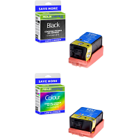 Compatible Epson 266 / 267 Black & Colour Combo Pack Ink Cartridges (C13T26614010 & C13T26704010) T2661 & T2670 Globe