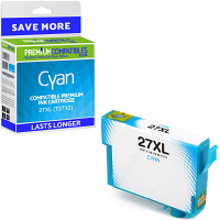 Compatible Epson 27XL Cyan High Capacity Ink Cartridge (C13T27124010) T2712 Alarm Clock