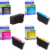 Compatible Epson 407 CMYK Multipack Ink Cartridges (T07U140/ T07U240/ T07U340/ T07U440) Keyboard