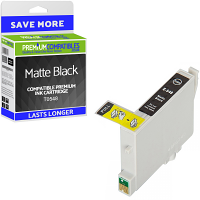 Compatible Epson T0548 Matte Black Ink Cartridge (C13T05484010) Frog
