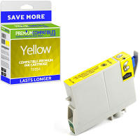 Compatible Epson T0554 Yellow Ink Cartridge (C13T05544010) Duck