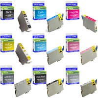 Compatible Epson T059 Multipack Set Of 9 Ink Cartridges (T0591/2/3/4/5/6/7/8/9) Lily