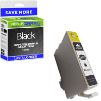 Compatible Epson T0591 Black Ink Cartridge (C13T05914010) Lily