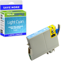 Compatible Epson T0595 Light Cyan Ink Cartridge (C13T05954010) Lily