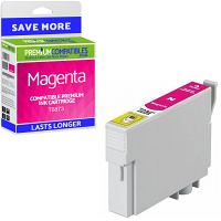 Compatible Epson T0873 Magenta Ink Cartridge (C13T08734010) Flamingo