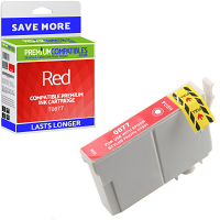 Compatible Epson T0877 Red Ink Cartridge (C13T08774010) Flamingo