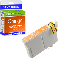 Compatible Epson T0879 Orange Ink Cartridge (C13T08794010) Flamingo