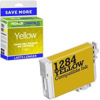 Compatible Epson T1284 Yellow Ink Cartridge (C13T12844011) Fox