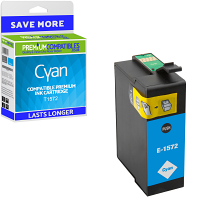 Compatible Epson T1572 Cyan Ink Cartridge (C13T15724010) Turtle