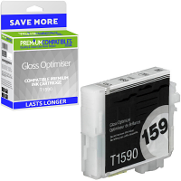 Compatible Epson T1590 Gloss Optimiser Ink Cartridge (C13T15904010) Kingfisher