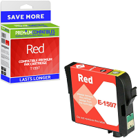Compatible Epson T1597 Red Ink Cartridge (C13T15974010) Kingfisher