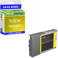 Compatible Epson T5434 Yellow Dye Ink Cartridge (C13T543400)
