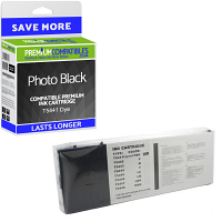 Compatible Epson T5441 Photo Black Dye-Based Ink Cartridge (C13T544100)