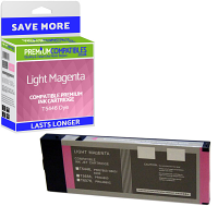 Compatible Epson T5446 Light Magenta Dye-Based Ink Cartridge (C13T544600)