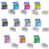 Compatible Epson T653 Multipack Set Of 11 Ink Cartridges (T6531 /2/3/4/5/6/7/8/9/A/B)
