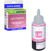 Compatible Epson T6736 Light Magenta Ink Bottle (C13T67364A)