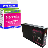 Compatible Epson T7013XXL Magenta Extra Longer Lasting Ink Cartridge (C13T70134010)