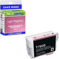 Compatible Epson T7606 Vivid Light Magenta Ink Cartridge (C13T76064010) Killer Whale