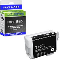 Compatible Epson T7608 Matte Black Ink Cartridge (C13T76084010) Killer Whale