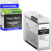 Compatible Epson T8501 Photo Black Ink Cartridge (C13T850100)