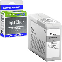 Compatible Epson T8507 Light Black Ink Cartridge (C13T850700)