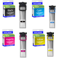 Compatible Epson T944 CMYK Multipack Ink Cartridges (T9441/ T9442/ T9443/ T9444)