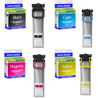 Compatible Epson T945 CMYK Multipack High Capacity Ink Cartridges (T9451/ T9452/ T9453/ T9454)