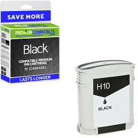 Compatible HP 10 Black High Capacity Ink Cartridge (C4844AE)