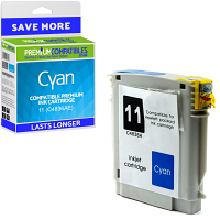 Compatible HP 11 Cyan Ink Cartridge (C4836AE)