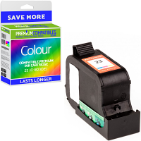 Premium Remanufactured HP 23 Colour Ink Cartridge (C1823DE)