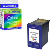 Premium Remanufactured HP 28 Colour Ink Cartridge (C8728AE)