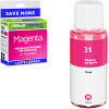 Compatible HP 31 Magenta Ink Bottle (1VU27AE)