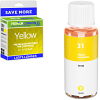 Compatible HP 31 Yellow Ink Bottle (1VU28AE)