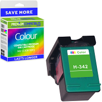 Premium Remanufactured HP 342 Colour Ink Cartridge (C9361EE)