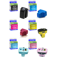 Compatible HP 363 C, M, Y, K, LC, LM Multipack Ink Cartridges (Q7966EE)
