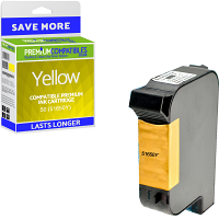 Premium Remanufactured HP 50 Yellow Ink Cartridge (51650Y)