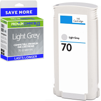 Premium Remanufactured HP 70 Light Grey Ink Cartridge (C9451A)