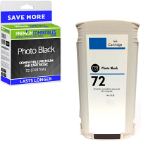 Premium Remanufactured HP 72 Photo Black High Capacity Ink Cartridge (C9370A)