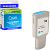 Compatible HP 728 Cyan Extra High Capacity Ink Cartridge (F9K17A)