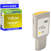 Compatible HP 728 Yellow Extra High Capacity Ink Cartridge (F9K15A)