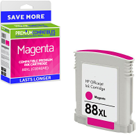 Compatible HP 88XL Magenta High Capacity Ink Cartridge (C9392AE)