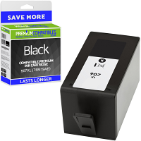 Premium Remanufactured HP 907XL Black Extra Longer Lasting Ink Cartridge (T6M19AE)