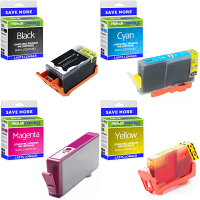 Compatible HP 920XL CMYK Multipack Ink Cartridges (C2N92AE)