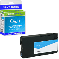 Compatible HP 951XL Cyan High Capacity Ink Cartridge (CN046AE)