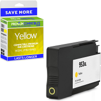 Compatible HP 953XL Yellow High Capacity Ink Cartridge (F6U18AE)